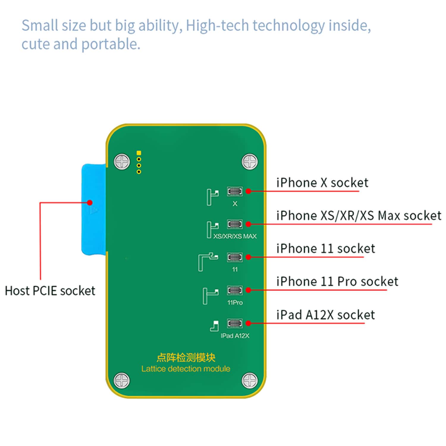 JCID F2 FACE ID DOT PROJECTOR MODULE FOR IPHONE X-12PROMAX