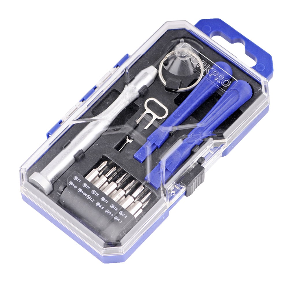 PRECISION SCREWDRIVER 18 IN 1 SET FOR PHONE REPAIR #WORKPRO