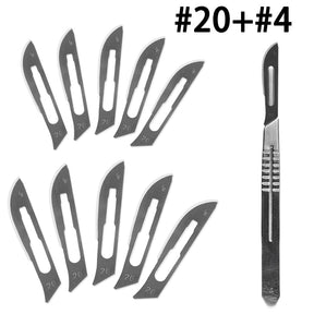 SUPER-HARD STAINLESS STEEL SURGICAL BLADES TOOLS