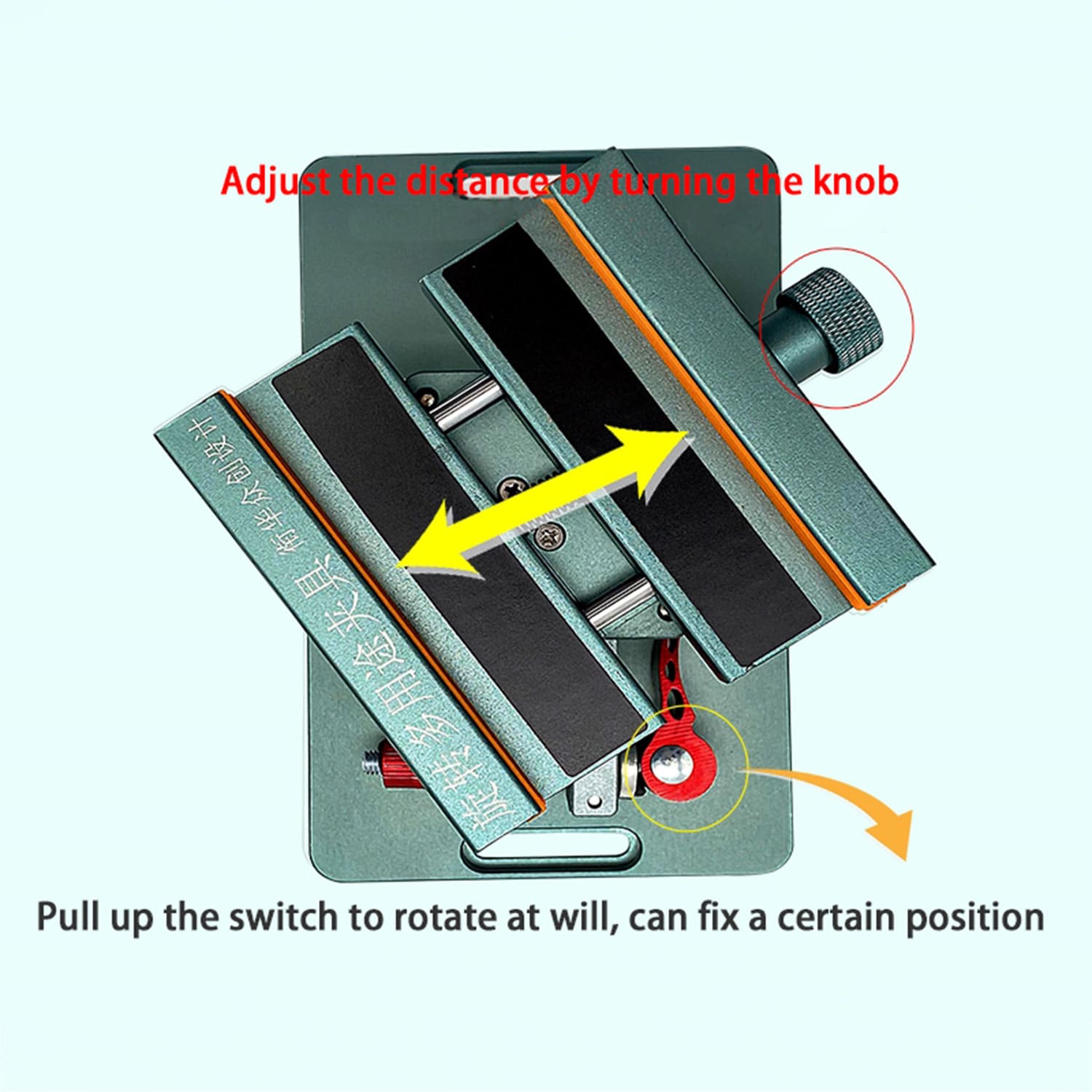 ROTATING MULTIPURPOSE JIG FOR PHONE BACK COVER REPAIR