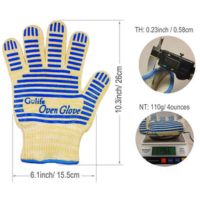 NON-SLIP HEAT RESISTANT PROOF OVE GLOVE