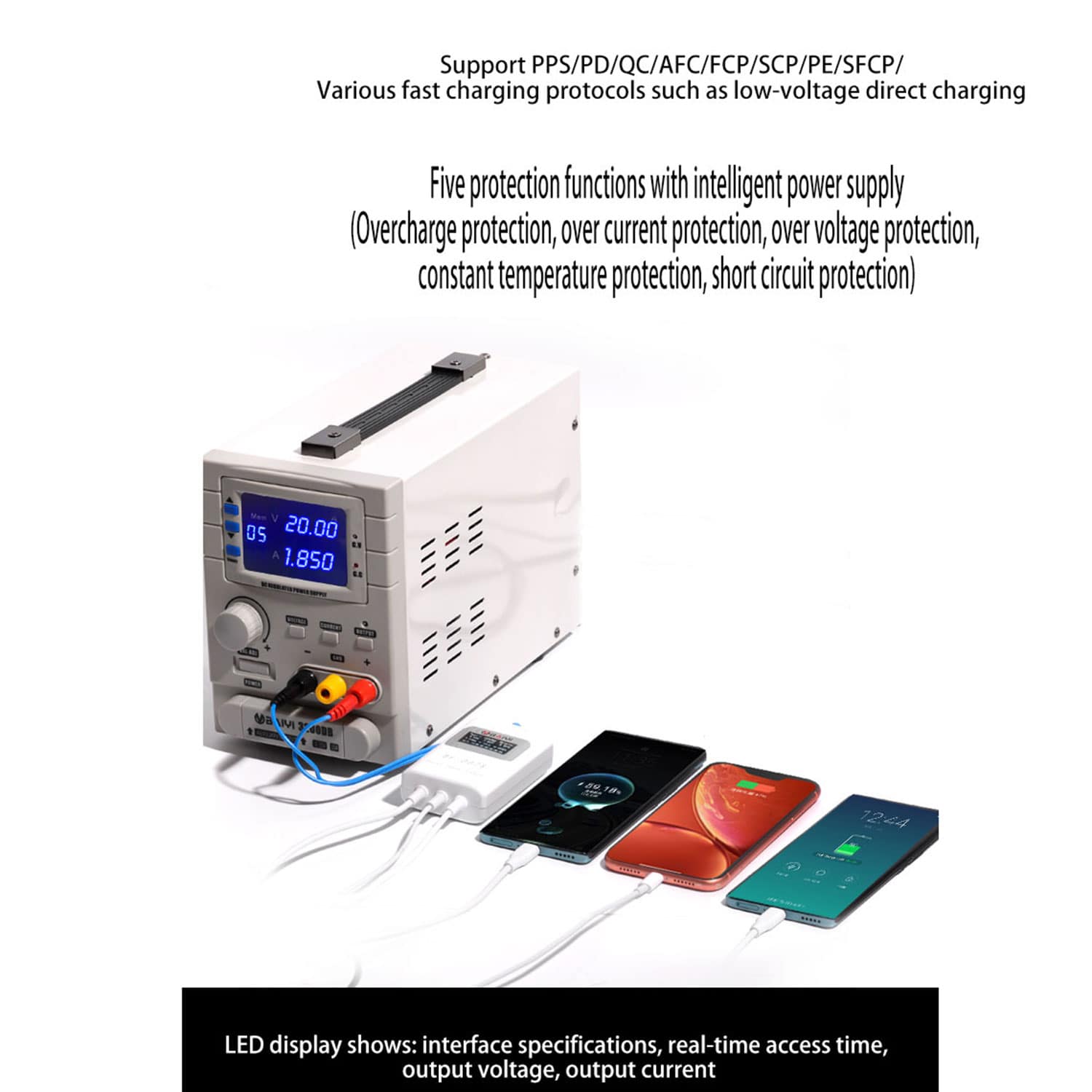 BY-007S MULT-FUNCTION SMART CHARGING DETECTION LINE