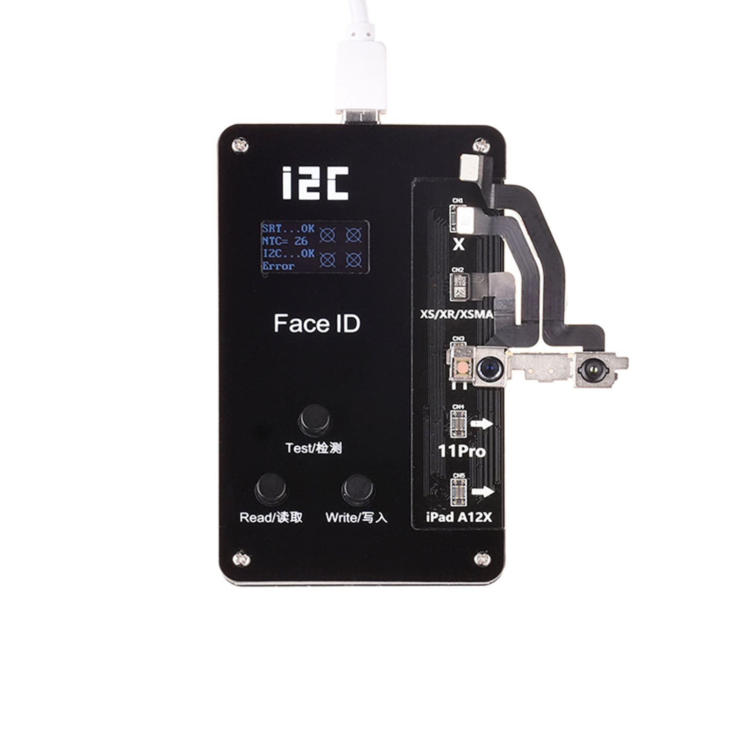 I2C FACE ID V8 PROGRAMMER FIXTURE FOR IPHONE X/XS/XSMAX/XR/11/11PRO/11PROMAX/12/12PRO/12MINI/12PROMAX