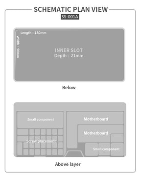 SS-001A MULTI-FUNCTION STORAGE BOX