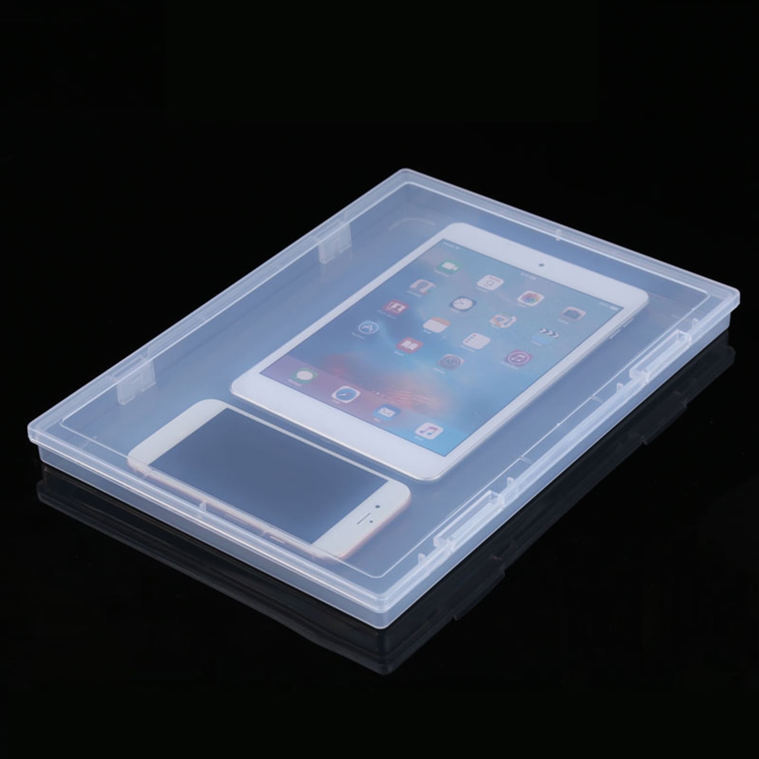 TABLET REPAIR TRANSPARENT MULTI-FUNCTION STORAGE BOX