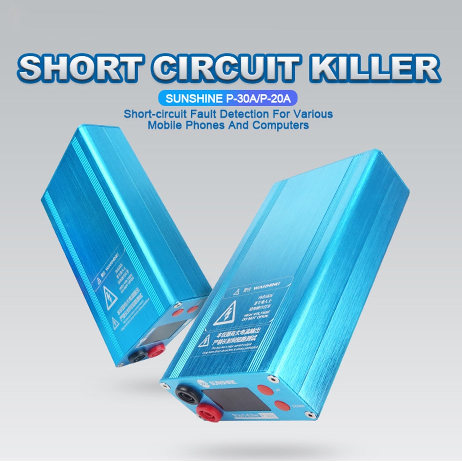 SUNSHINE P-20A P-30A SHORT-KILLER PCB CIRCUIT DETECTION REPAIR TOOL