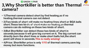 FONEKONG SHORTKILLER PHONEBOARD PCB CIRCUIT DETECTION REPAIR TOOL