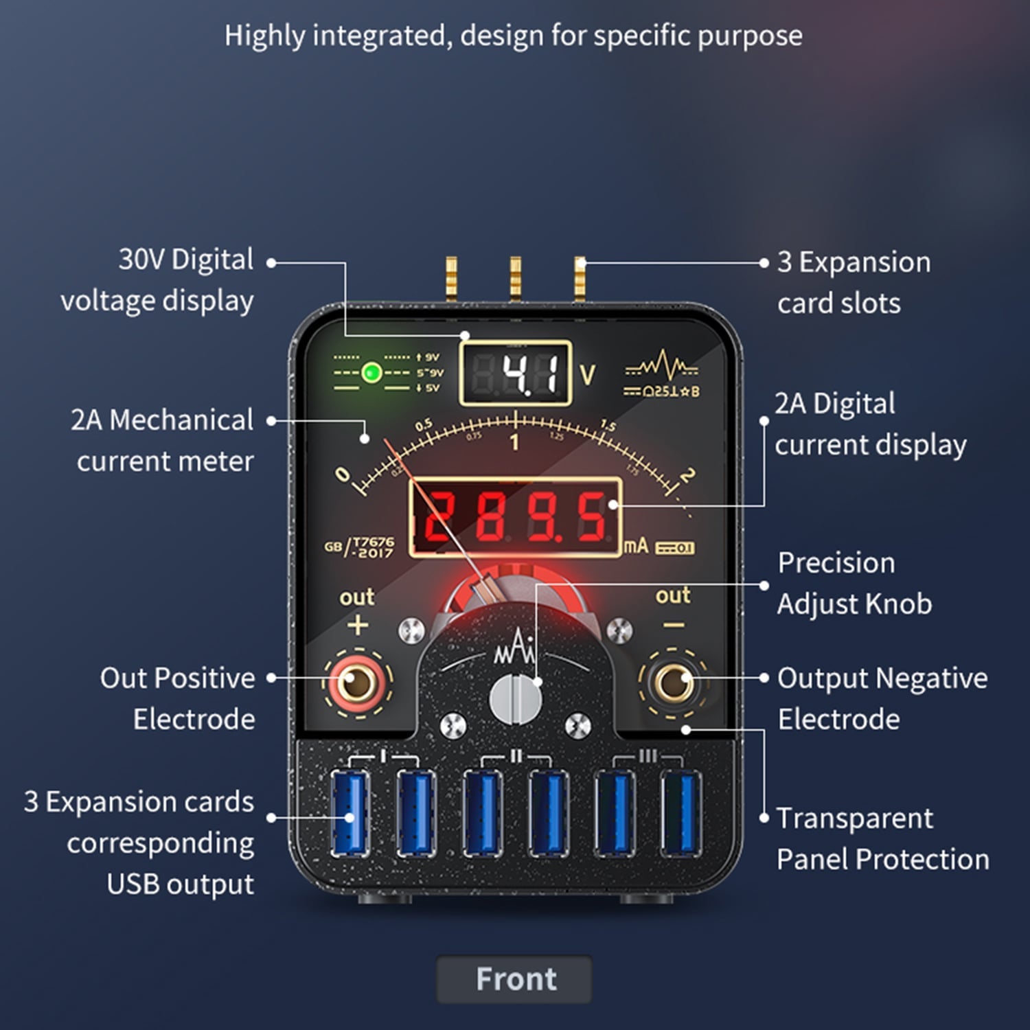 QIANLITOOLPLUS LT1 INDIVIDUAL POWER SUPPLY DC DIAGNOSIS METER