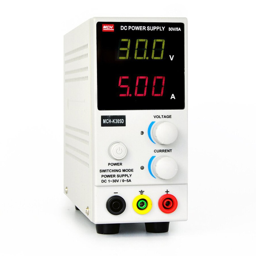 SWITCHING REGULATED ADJUSTABLE DC POWER SUPPLY MCH K305D