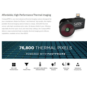 SEEK COMPACT PRO THERMAL CAMERA FOR IOS VERSION