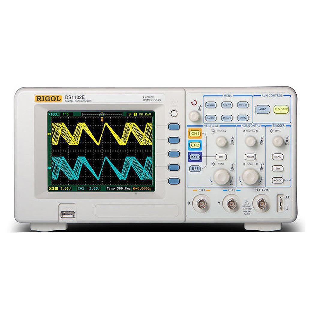 RIGOL DS1102E 2 CHANNELS 100MHZ DIGITAL STORAGE OSCILLOSCOPES