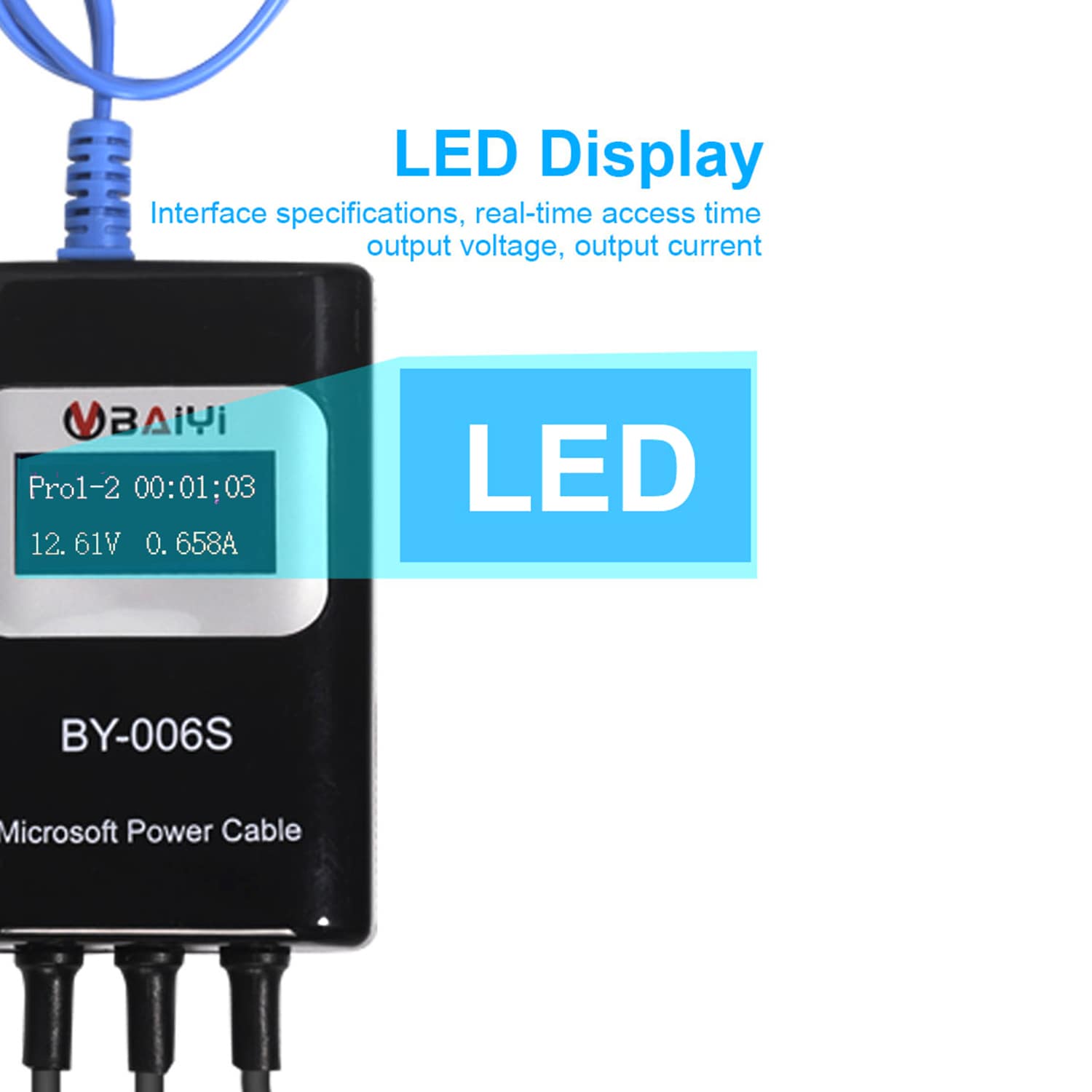 BY-006S MULT-FUNCTION MICROSOFT POWER CABLE