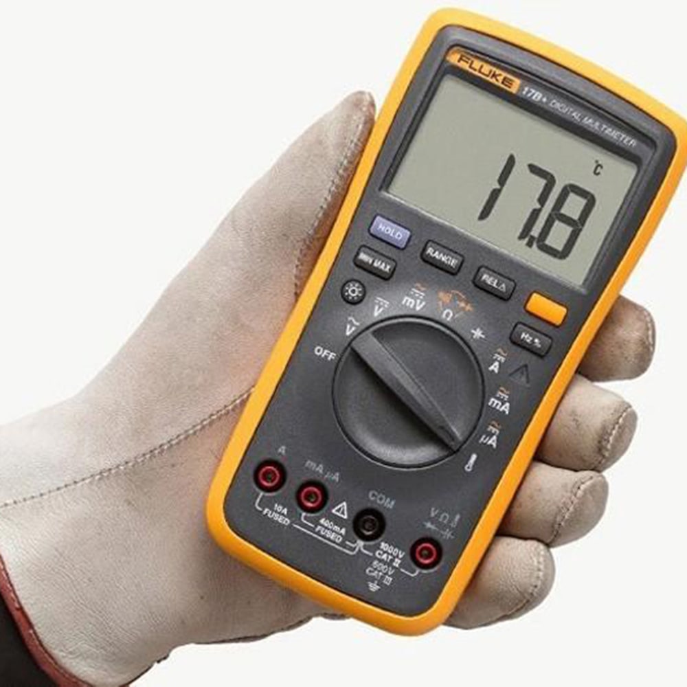 FLUKE 17B+ HIGH-PRECISION TEMPERATURE FREQUENCY AUTO MULTIFUNCTION DIGITAL MULTIMETER