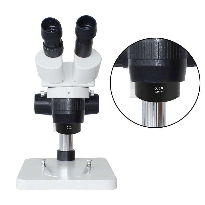 0.5X STEREO MICROSCOPE AUXILIARY OBJECTIVE LENS BARLOW LENS