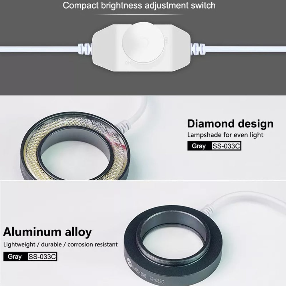 SS-033C DUST-PROOF LED SOURCE FOR MICROSCOPE