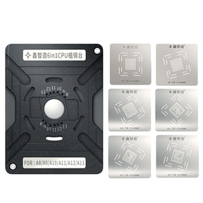 6IN1 UNIVERSAL CPU REBALLING STENCIL FOR A8/A9/A10/A11/A12/A13/A14