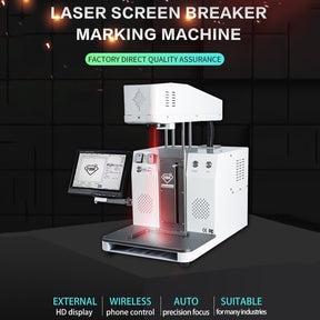 TBK 958C AUTOMATIC LASER REMOVAL BACK COVER GLASS MACHINE