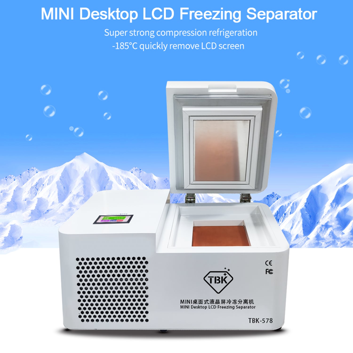 TBK-578 MINI DESKTOP LCD FREEZING SEPARATOR