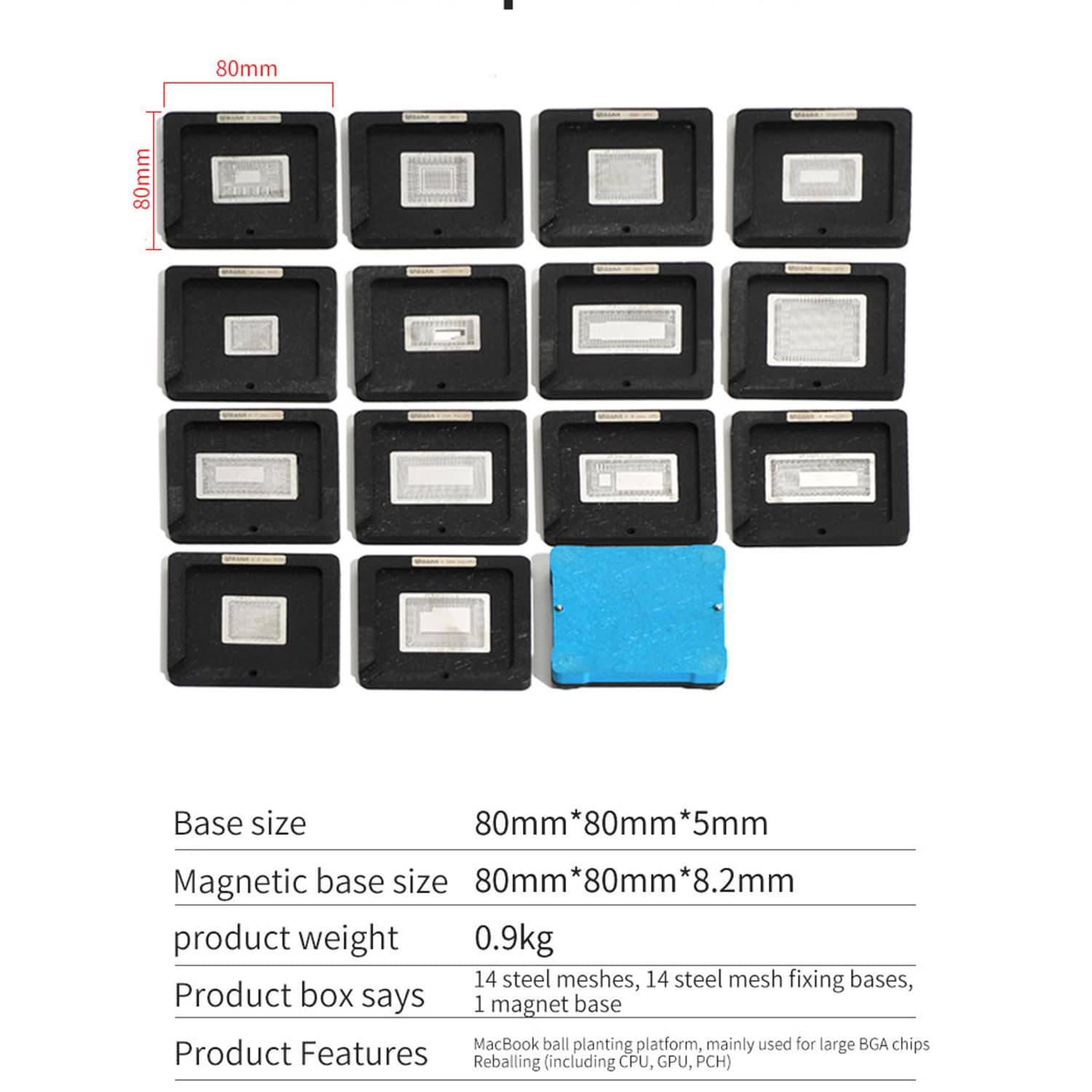 DS-201A MACBOOK BALL PLANTING PLATFORM FOR CPU GPU PCH BGA CHIPS