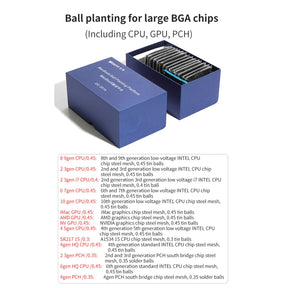 DS-201A MACBOOK BALL PLANTING PLATFORM FOR CPU GPU PCH BGA CHIPS