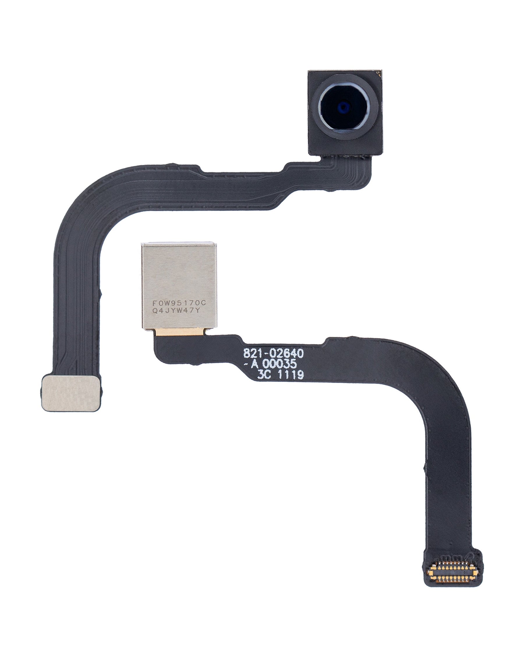 FRONT CAMERA MODULE WITH FLEX CABLE FOR IPHONE 12 (DECOUPLING REQUIRED)