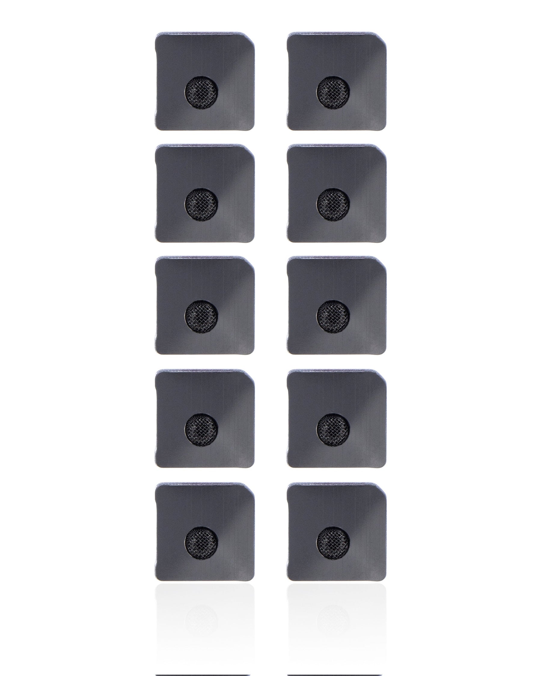 BLACK - FLASH LIGHT / POWER FLEX BRACKET WITH MICROPHONE MESH FOR IPHONE 12 (10 PACK)