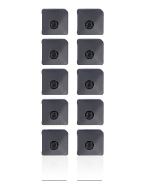 BLACK - FLASH LIGHT / POWER FLEX BRACKET WITH MICROPHONE MESH FOR IPHONE 12 (10 PACK)