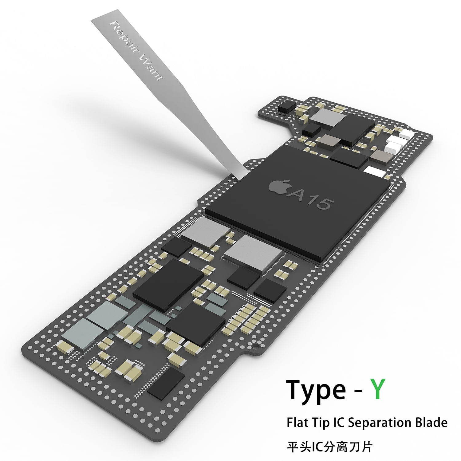 2UUL X REPAIR WANT Y-C-S 3 IN 1 BLADES SET FOR IC DISASSEMBLE