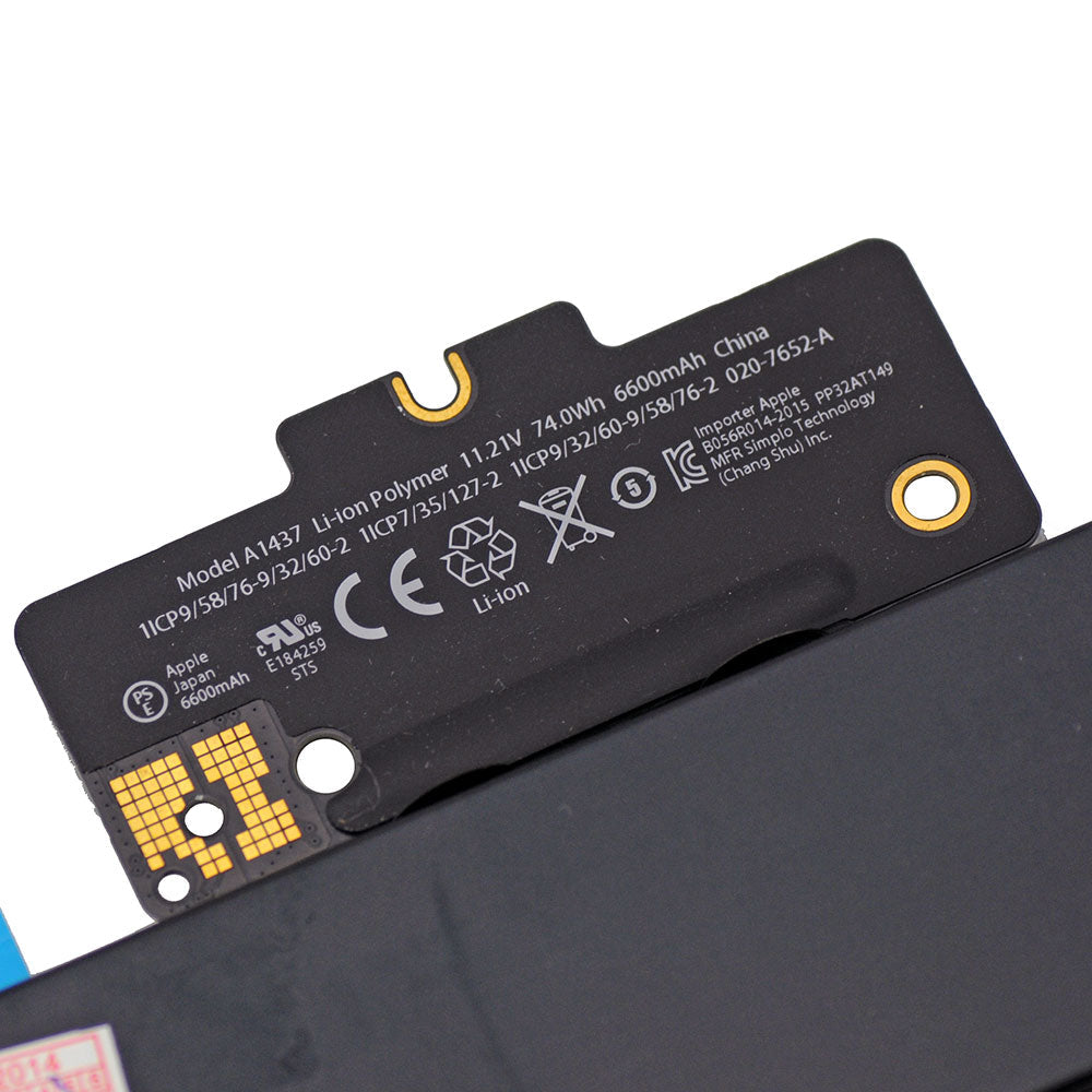 Avance A1437 11.21V-6600MAH Battery for Apple MacBook Pro Retina 13" A1425 LATE 2012 EARLY 2013