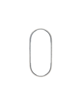 SILVER BACK CAMERA BEZEL RING ONLY (10 PACK) COMPATIBLE WITH IPHONE X