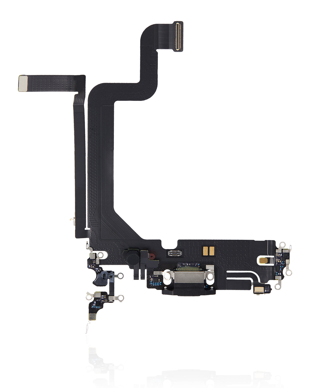 SPACE BLACK CHARGING PORT FLEX CABLE COMPATIBLE WITH IPHONE 14 PRO MAX