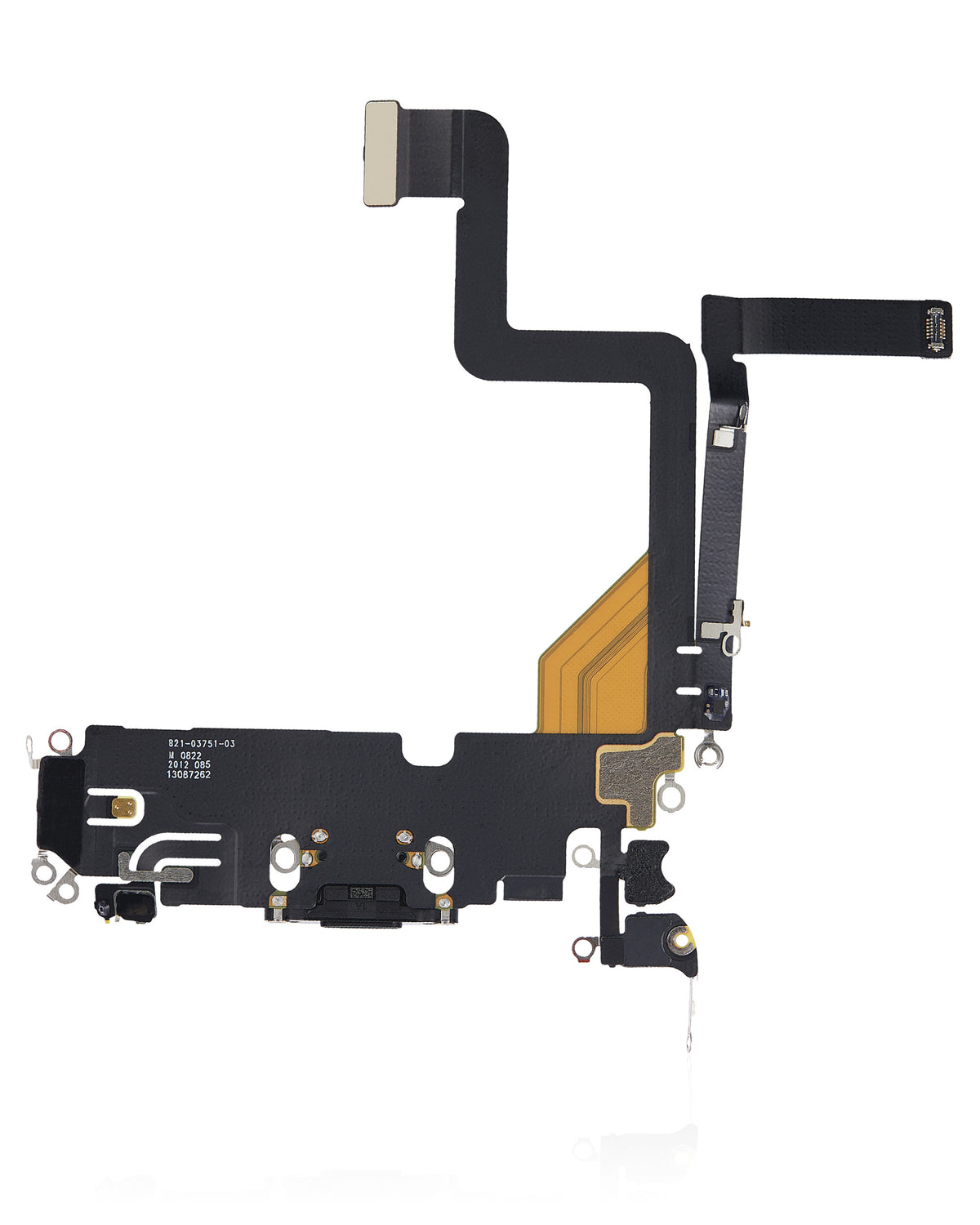 SPACE BLACK CHARGING PORT FLEX CABLE COMPATIBLE WITH IPHONE 14 PRO
