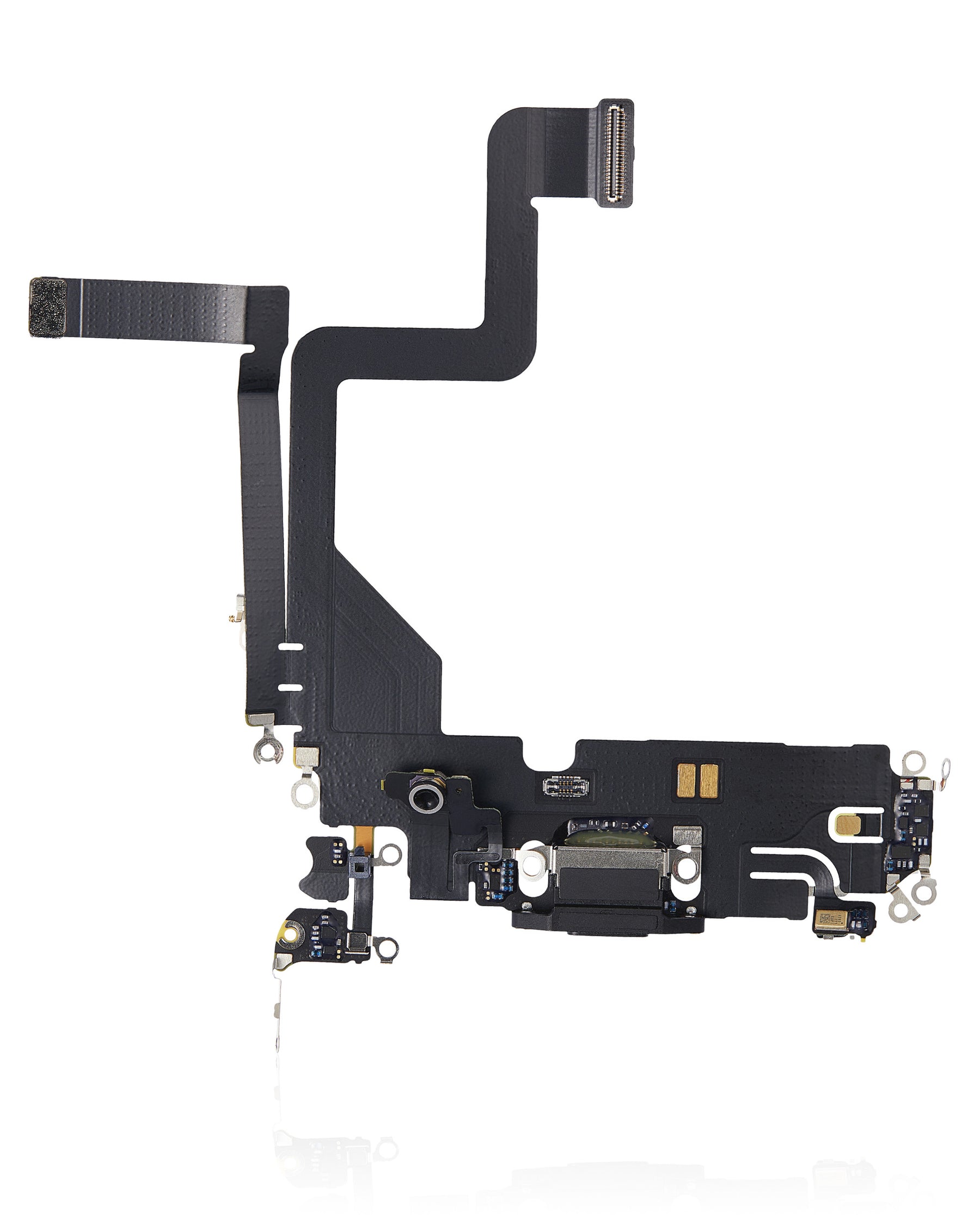 SPACE BLACK CHARGING PORT FLEX CABLE COMPATIBLE WITH IPHONE 14 PRO