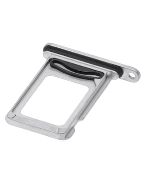 SILVER DUAL SIM CARD TRAY COMPATIBLE FOR IPHONE 13 PRO / 13 PRO MAX