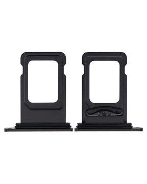 BLACK DUAL SIM CARD TRAY COMPATIBLE WITH IPHONE XR