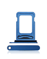 BLUE DUAL SIM CARD TRAY COMPATIBLE WITH IPHONE 13