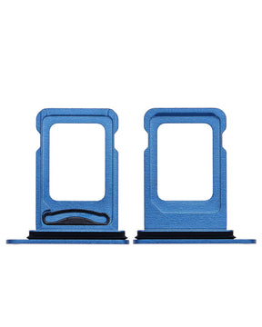 BLUE DUAL SIM CARD TRAY COMPATIBLE WITH IPHONE 13