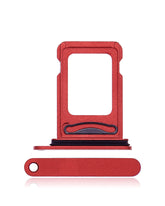 RED DUAL SIM CARD TRAY COMPATIBLE WITH IPHONE 13