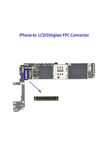 DIGITIZER FPC CONNECTOR COMPATIBLE WITH IPHONE 6 PLUS (J2401: 54 PIN)