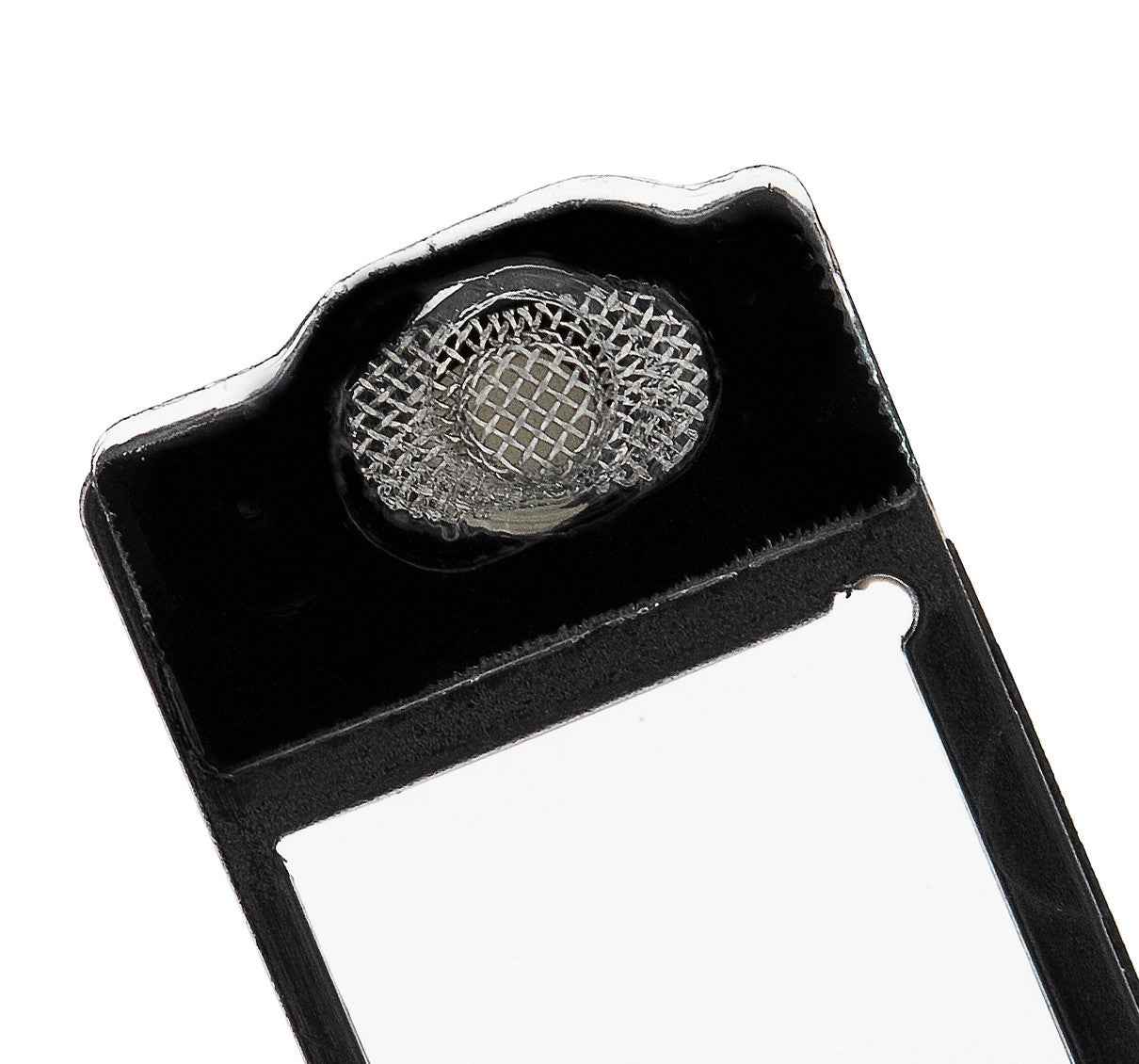 WHITE FLASH LIGHT / POWER FLEX BRACKET WITH MICROPHONE MESH (10 PACK) COMPATIBLE FOR IPHONE XR