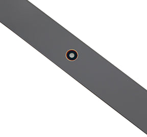 BLACK FRONT GLASS ONLY COMPATIBLE WITH IPAD PRO 12.9" 2ND GEN (2017) (GLASS SEPARATION REQUIRED)