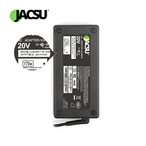 Jacsu 20V 8.5A 170W 7.9*5.5mm Laptop Adapter Charger for Lenovo Legion Y720-15 Y7000P P50 P51 P70 P71 W540 W541