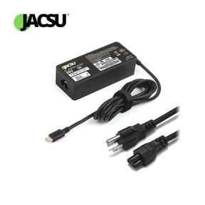 Jacsu 65W 20V 3.25A Type USB C Adapter Laptop Charger for Lenovo ThinkPad T480 T580 X280 X380 E580 L380