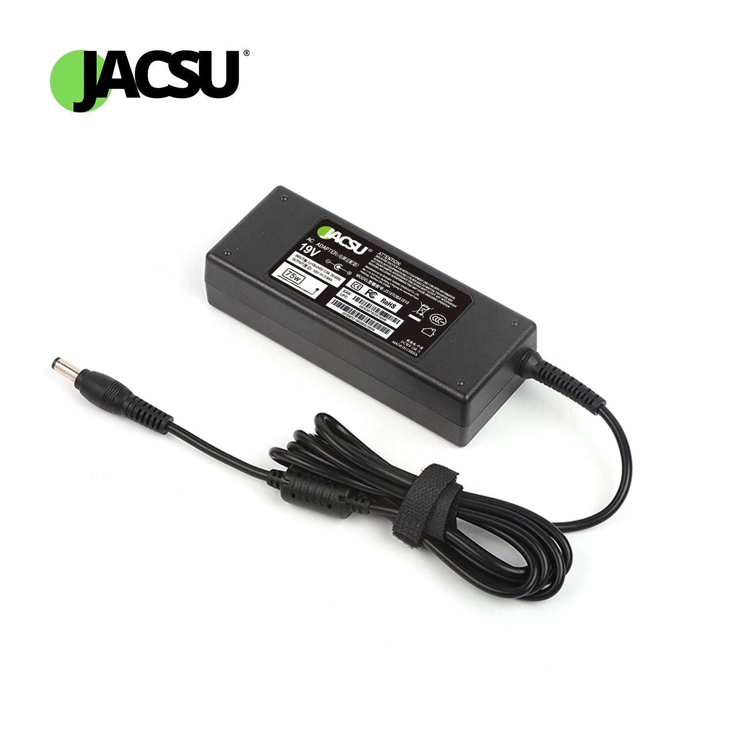 Jacsu 19V 3.95A PIN 5.5X2.5 75 W Laptop Adapter/Charger For Toshiba Mini NB100 Satellite C55DT-A C70D-B By