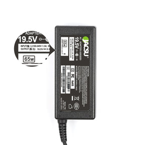 Jacsu 19.5V 3.34A 4.5*3.0mm 65W Laptop AC Power Adapter Charger for Dell Inspiron 15 5558 3558 3551 3552 5551