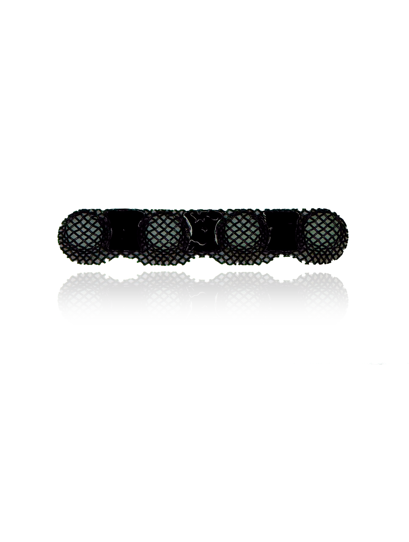 BLACK LOUDSPEAKER / MIC MESH (10 PACK) COMPATIBLE FOR IPHONE XR