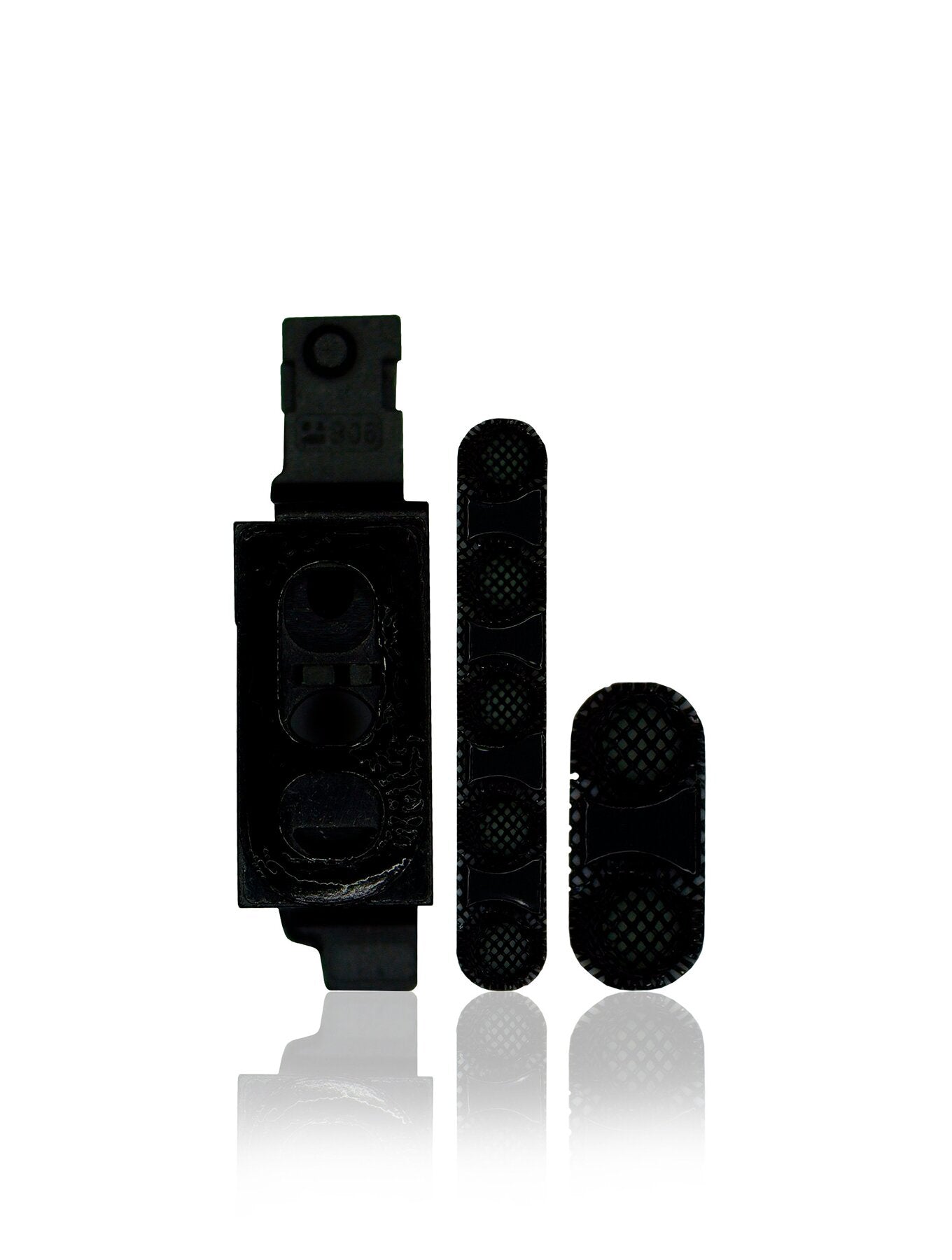 BLACK LOUDSPEAKER / MIC MESH (10 PACK) COMPATIBLE FOR IPHONE XS