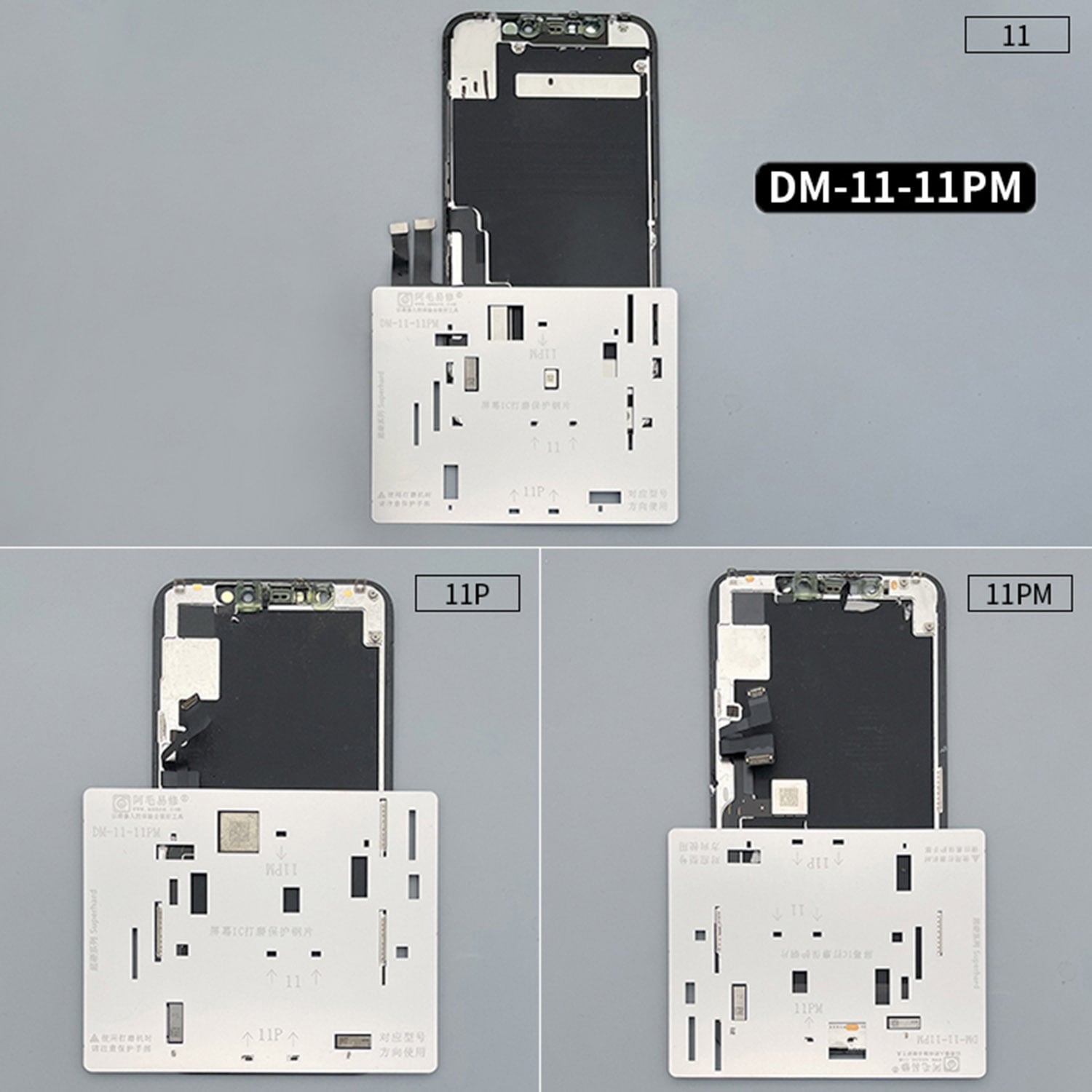 AMAOE LCD SCREEN IC PROTECTION TEMPLATE FOR IPHONE 11-13PROMAX