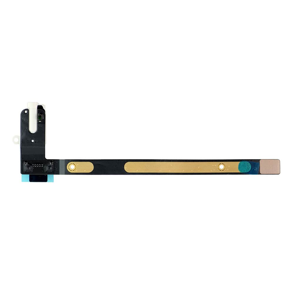 WHITE AUDIO EARPHONE JACK FLEX CABLE (WIFI VERSION) FOR IPAD AIR 2