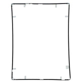 BLACK TOUCH SCREEN SUPPORTING FRAME WITH ADHESIVE FOR IPAD 3/4